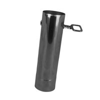 Magideal - Tubería De Chimenea De Duradera, Accesorios, Tubería De Gas De Escape Del Calentador, Tubo De Horno De Combustión Para Ventilación De Invierno, , Chimenea Reguladora