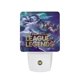thumbnail image 1 of League of Legends / Liga de Leyendas Luz nocturna LED con sensor de anochecer a amanecer para dormitorio, baño, pasillo, escaleras - Lámpara LED nocturna de enchufe, 0.5W - 1 pieza, 1 of 6