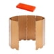 thumbnail image 1 of Parabrisas De Estufa Plegable Portátil Protección Contra El Viento Para Cocinar Senderismo Al Aire Libre Dorado, 1 of 2