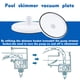 thumbnail image 3 of Placa de aspiración para piscina Fuoequl SP1106, 20 cm, adaptador de 1.5 pulgadas, 3 of 8