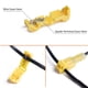 thumbnail image 5 of Kit de conectores de empalme rápido T-Tap, conectores de cable T-Tap autodesmontables con terminales macho aislados de desconexión rápida + conector eléctrico de empalme rápido, 5 of 8