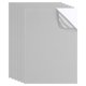 thumbnail image 1 of Uxcell 6 Piezas Parche de Reparación de Nailon Autoadhesivo Impermeable 8 x 6 pulgadas Gris Plateado, 1 of 7