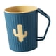 thumbnail image 1 of Vaso De Baño Taza De Lavado Portátil Ondulada Para Encimera Cocina Escritorio Azul, 1 of 3
