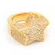 thumbnail image 2 of Anillos de Rapero Punky para Hombre, Anillos de Lujo Brillantes con Iced out, Grandes de Hip Hop, Circonia Cúbica, Anillos para Hombre, 2 of 9
