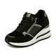 thumbnail image 5 of Zapatilla Deportiva Taco Cuña Malla Mujer Weide JLL61, 5 of 9