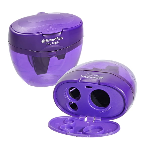 Sacapuntas Swordfish 8‑16 mm Morado - Paquete de 1