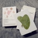 thumbnail image 1 of Natural Jade Scraper Gua Sha Board Massage Rose Quartz Jade Guasha Stone For Face Neck Skin Lifting Beauty Health Massage Tools, 1 of 3