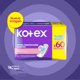 thumbnail image 5 of Protectores Femeninos Kotex Diarios Largos Extra Protección, 60 Un, 5 of 5