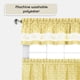 thumbnail image 4 of Juego de cortinas para ventana ACHIM Tier and Valance Live Love Laugh, 4 of 6