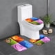 thumbnail image 1 of Elemental Juego de 3 alfombras de baño de coral fleece: tapete de baño + alfombra de inodoro en forma de U + funda de tapa de inodoro en forma de O, 1 of 6
