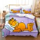 thumbnail image 1 of x766 Bed SheetsCartoon Garfield Bedding Set, Polyester Digital Printing Set, Size Comforter, Children's Gift, Home Textile 3-Piece Bedding Set (1 Duvet Cover + 2 Pillow Shams) nj766, 1 of 5