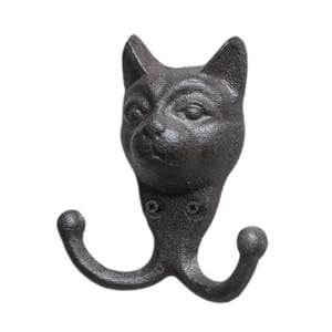 Bothyi - Figura De Cabeza De Animal Con Ganchos De Pared Para El Pasillo, Resistente Percha Para Llaves, Batas