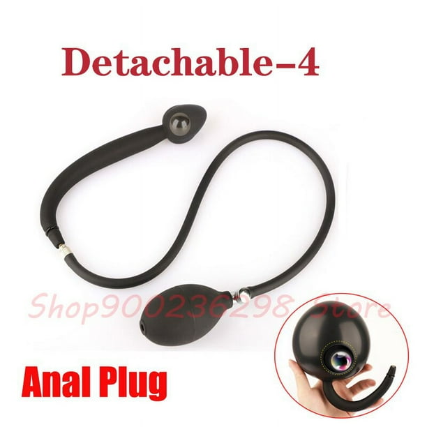 Inflated Anal Plug Gay Big Ass Dilator Expansion Buttplug Sexy Toy Men Prostate Massage Bdsm G-Spot Stimulate Women Pussy Opener