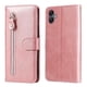 thumbnail image 2 of Funda con Cremallera para Samsung Galaxy A05, Carcasa Cartera de Cuero PU con Soporte y Tarjetero, 2 of 6