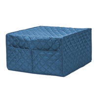 Ioensy - Funda Para Microondas Con Bolsillos De Almacenamiento Para Cocina, Resistente, Pequeña Funda Para Electrodomésticos De Cocina, Color Azul