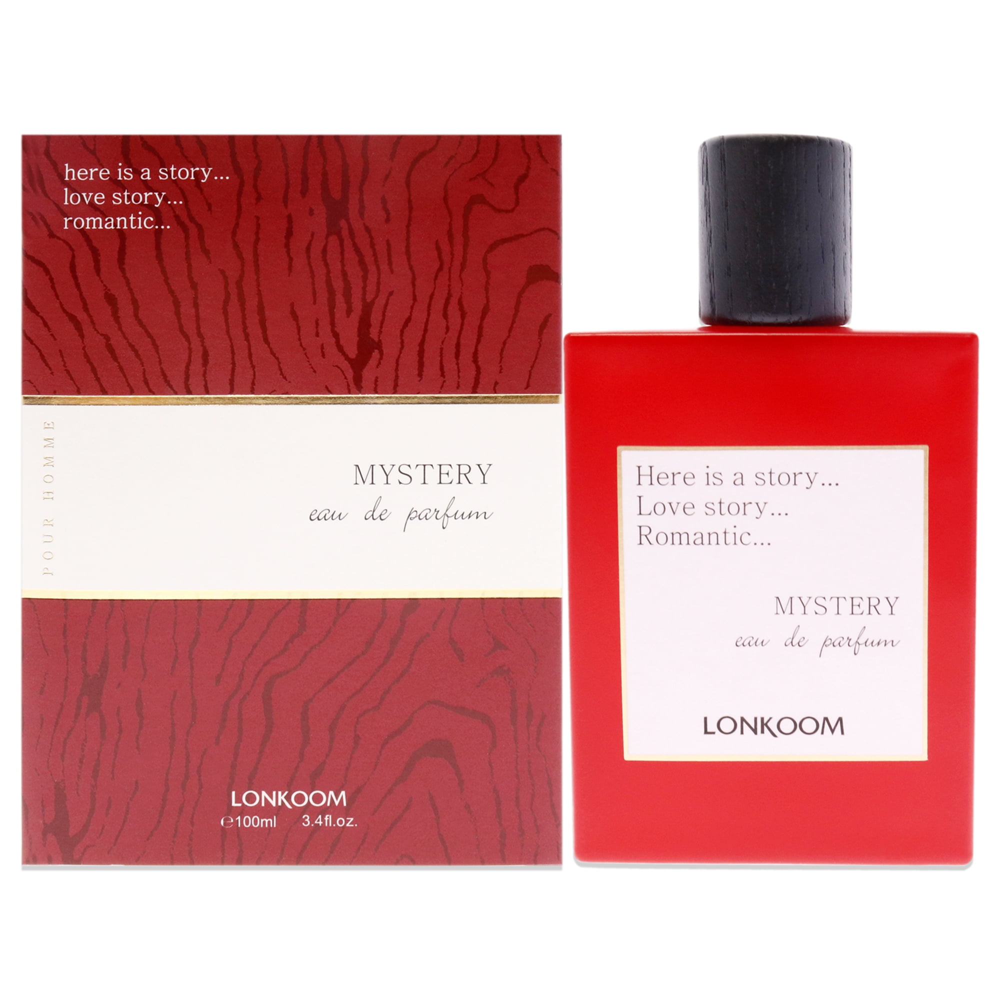 Lonkoom - Misterio - Rojo De Para Mujer - Edp Spray