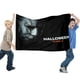 thumbnail image 2 of Halloween: Michael Myers Bandera impresa con temática, regalo perfecto para fanáticos, amigos y familiares, y adecuada para actividades al aire libre e interiores, decoraciones de fiesta. 120*180CM, 2 of 6