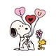 thumbnail image 1 of Calcomanía MadeToStick Snoopy y Woodstock Te Amo con Globos, 1 of 8