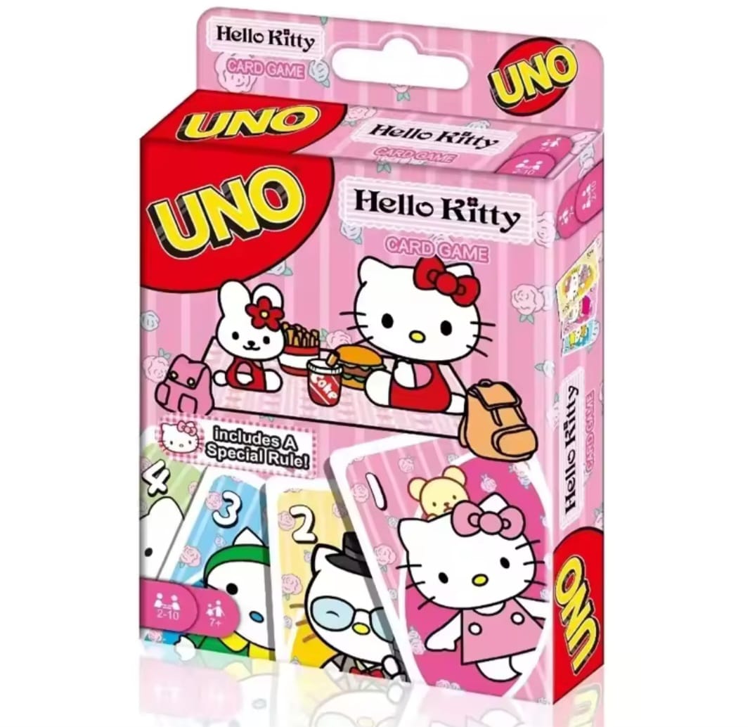 Genérico - Juego De Cartas Uno Hello Kitty