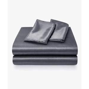 Riqui - Sabanas Satin 2 Plazas Gris