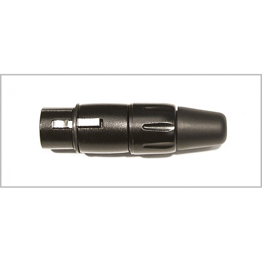 Kirlin - Conector Hembra Negro X-3216 (2 Unidades)