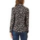 thumbnail image 3 of INSPIRE CHIC Camisa de Mujer con Botones, Manga Larga, Cuello en Punta, Estampado Floral Ditsy, Talla XL, Negro-Rosa Floral, 3 of 8