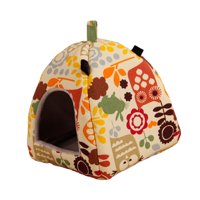 Magideal - Hamaca Para Pájaros, Cama Para Hamaca Para Loros, Nido Para Pájaros, Nido Colgante Para Hámster, Cacatúas, Periquitos, Cacatúas, Suministros Para Masc Estilod L 17X17X18Cm