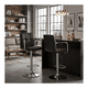 thumbnail image 1 of Pack 2 Piso De Bar Premium Capitoné Con Respaldo Lumbar Y Brazos, 1 of 7