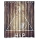 thumbnail image 1 of Cortina de ducha con el logotipo de Harry Potter, juego de cortina de baño con ganchos, tamaño 60 x 72 pulgadas, 1 of 3