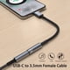 thumbnail image 3 of Adaptador USB‑C a 3,5 mm HiFi Subynanal (2 unidades), 3 of 8