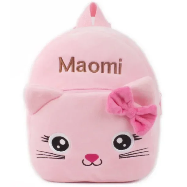 Baby School Bags Kids Plush Backpack 3D Cartoon Toddler Backpacks Boys Girls Kindergarten Mini Book Bag Children Mochilas