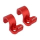 thumbnail image 4 of Abrazadera Guía De Manguera De Freno Trasero Resistente De 2 Piezas Para Coches XR600 XR650 XR400R, Color Rojo, 4 of 5