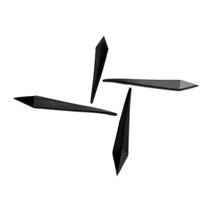 Magideal - 4 Almohadillas Para Snowboard, Pegatinas De Repuesto Para Snowboard, Almohadillas De Tracción Portátiles Para Snowboard Para Actividades Al Aire Libre Negro