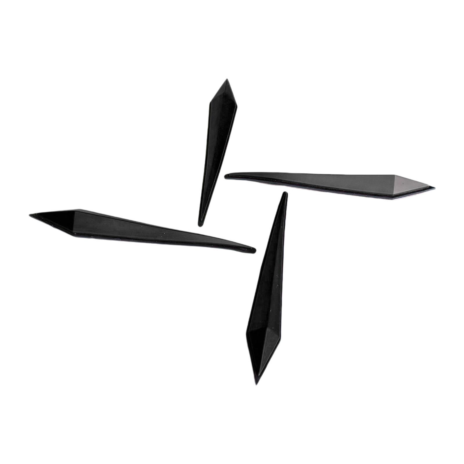 Magideal - 4 Almohadillas Para Snowboard, Pegatinas De Repuesto Para Snowboard, Almohadillas De Tracción Portátiles Para Snowboard Para Actividades Al Aire Libre Negro