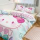 thumbnail image 1 of Cute Hello Kitty Bedding Sets for Girl Women, 1 of 5