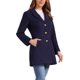 thumbnail image 4 of INSPIRE CHIC Abrigos de Mujer con Botonadura Simple Abrigo Largo de Invierno Gabardina M Azul Oscuro, 4 of 6