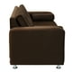 thumbnail image 5 of Sofa Vivo 3c Felpa 12 Chocolate, 5 of 5