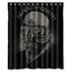 thumbnail image 1 of Cortina de ducha musical Black SabBand con ganchos (60 x 72 pulgadas), 1 of 3