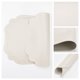 thumbnail image 5 of Juego de 6 manteles individuales de cuero para mesa de cocina, decorativos, lavables, resistentes al calor, manteles individuales resistentes, beige gris, 45*30 cm, 5 of 6