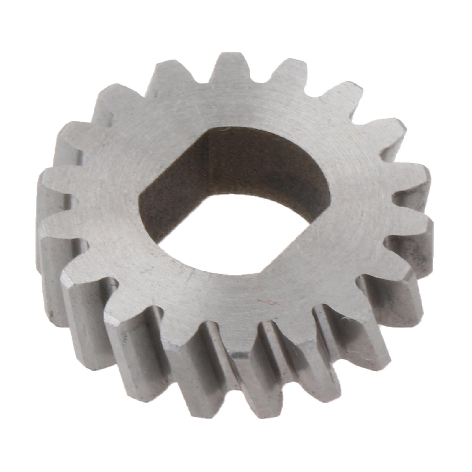 Ioensy - Coche 18/19 Dientes Techo Solar Motor Cog Gear Silver Fit Para W204 W212 18 Dientes