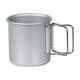 thumbnail image 2 of Taza De Camping Portátil Con Asas Plegables Para Jardín Mochilero Al Aire Libre Argent, 2 of 3