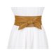 thumbnail image 5 of INSPIRE CHIC Cinturones Obi para Mujer Tallas Grandes Lazo Autoadherente Envolver Ancho Faja Cinturón para Vestidos Camel 25.59-28.35, 5 of 6