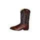 thumbnail image 1 of Botas TuffRider Grant de piel estampadas con punta cuadrada ancha, color marrón, 1 of 7