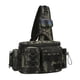 thumbnail image 4 of Bolsa De Aparejos De Pesca, Soporte Para Caña, Estuche De Transporte, Bolsa De Pecho Para Hombres Y Mujeres, Senderismo, Talla S, Patrón Verde, 4 of 5