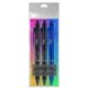 thumbnail image 3 of Bolígrafo de gel Advantage Gifts 3 unidades negro/azul de punta gruesa, 3 of 9