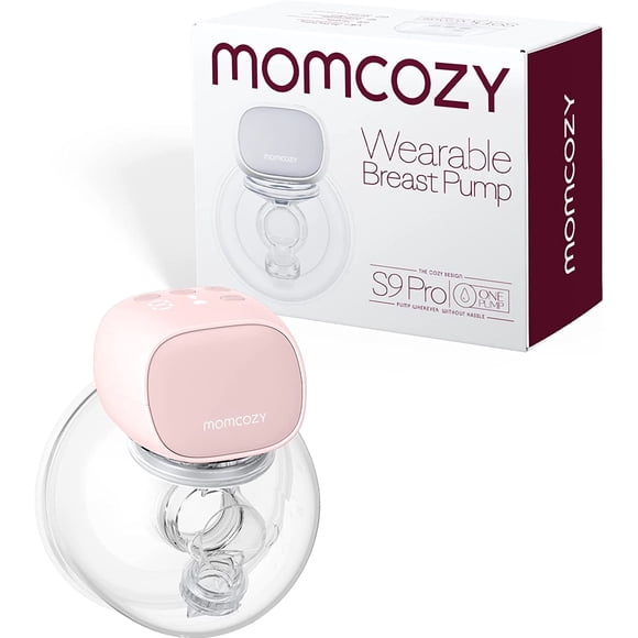 Extractor de Leche Eléctrico Momcozy Wearable Breast Pump S9 Pro 24mm Rosa