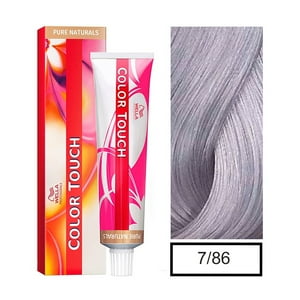 Tinte Para Cabello Wella Color Touch 7/86 Rubio Mediano Perla Violeta 60Ml