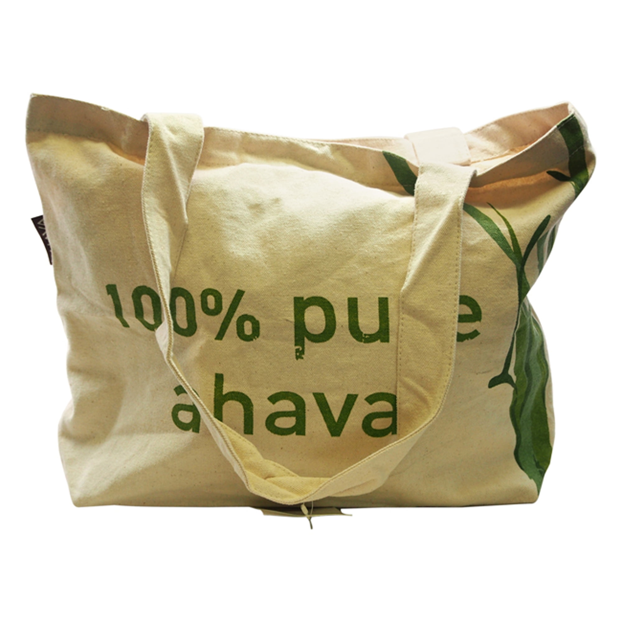 Bolso De Mano De Lona 100 % Pura De Ahava Para - 1pza