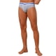 thumbnail image 4 of INSPIRE CHIC Ropa interior masculina triangular Cinturilla a rayas Cintura media Calzoncillos suaves 28 Gris, 4 of 5