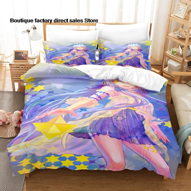 Xingchen (Vocaloid) Bedding Set Single Twin Full Queen King Size Bed Set Aldult Kid Bedroom Duvetcover Sets bed sheet set Bed Sheets